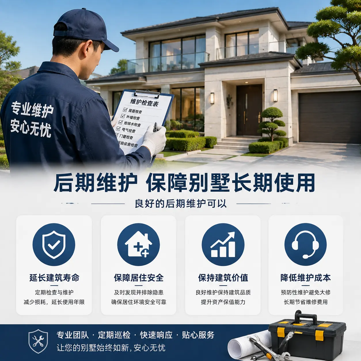 别墅建造公司推荐: 贵定 施工质量的关键要素
