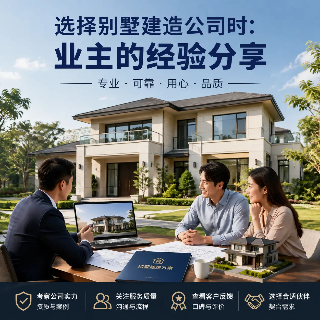 选择别墅建造公司时: 贵定 业主的经验分享