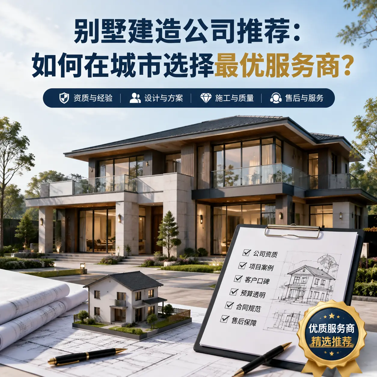 别墅建造公司推荐:如何在 贵定 选择最优服务商?