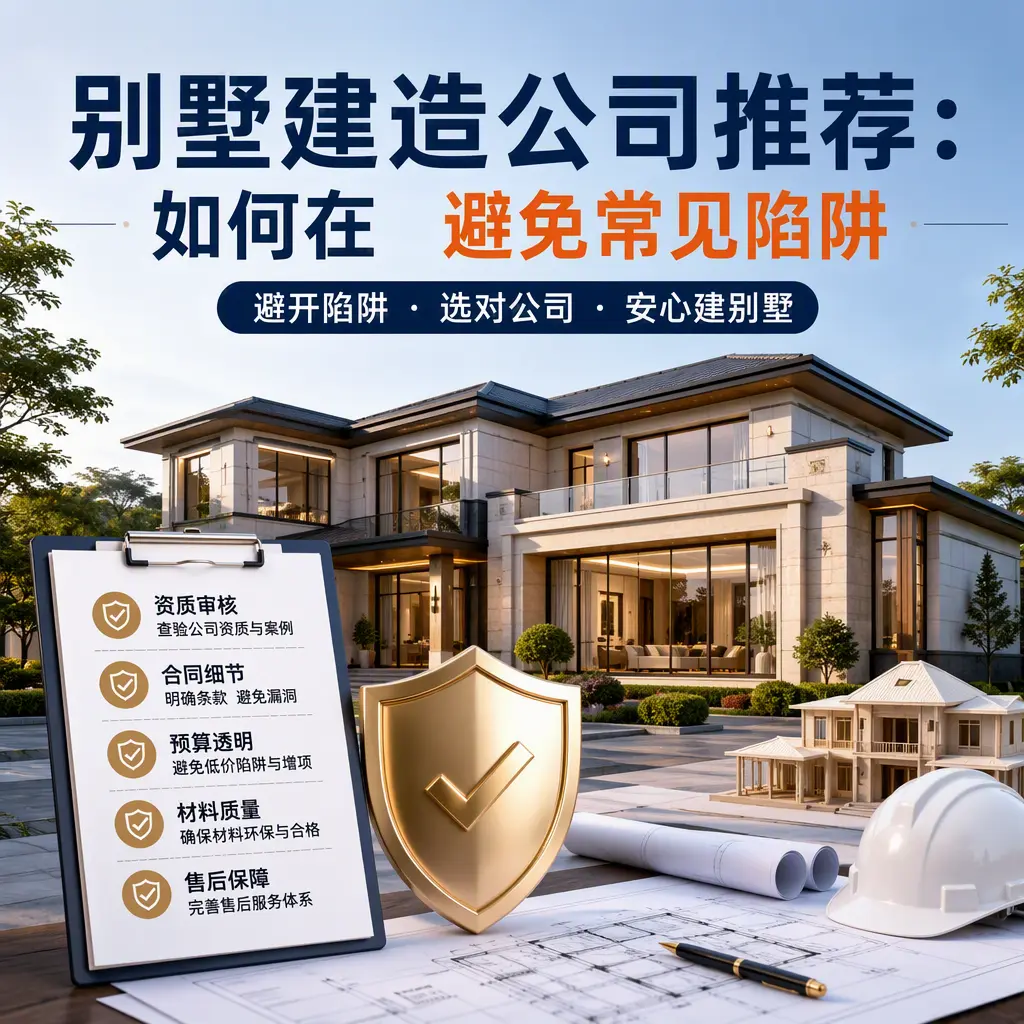 别墅建造公司推荐:如何在 贵定 避免常见陷阱