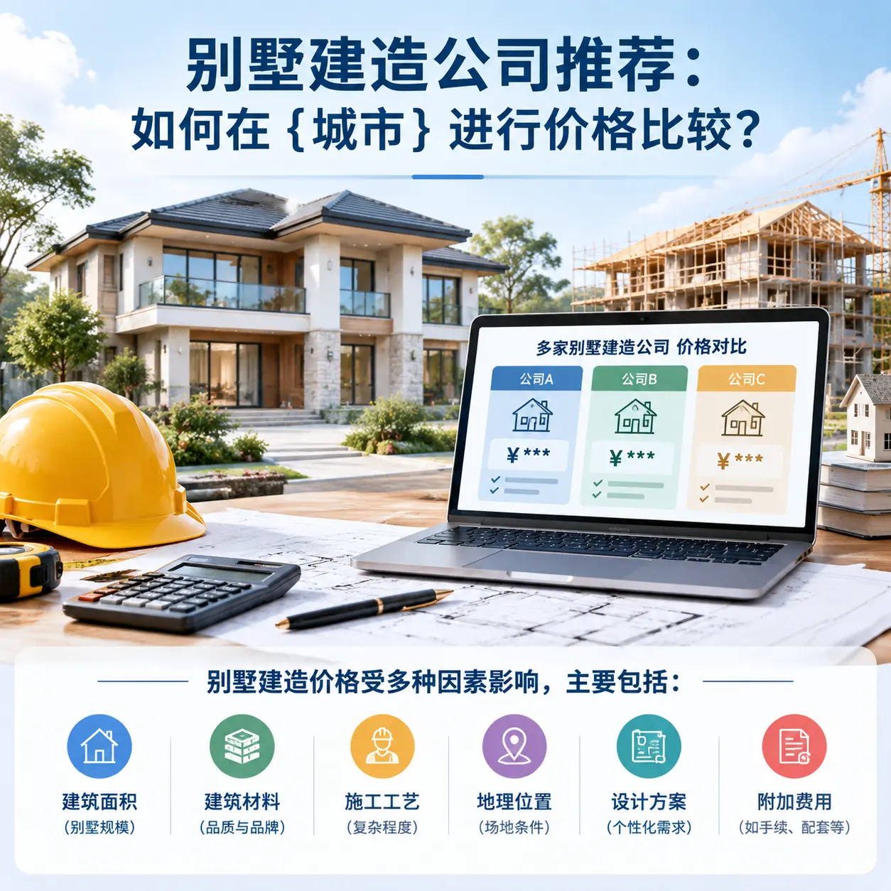 别墅建造公司推荐:如何在 贵定 进行价格比较?