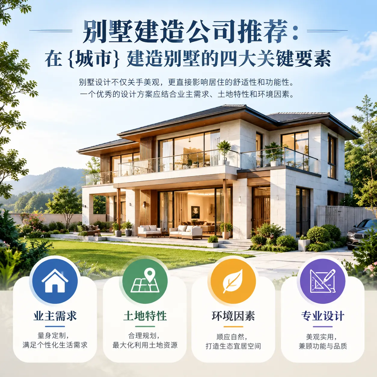 别墅建造公司推荐：在 贵定 建造别墅的四大关键要素