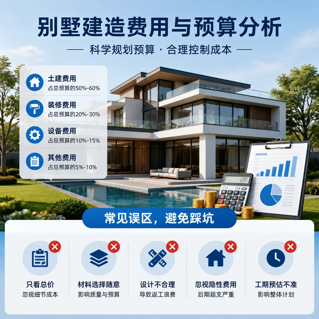 别墅建造公司推荐: 贵定 建造别墅的费用与预算分析