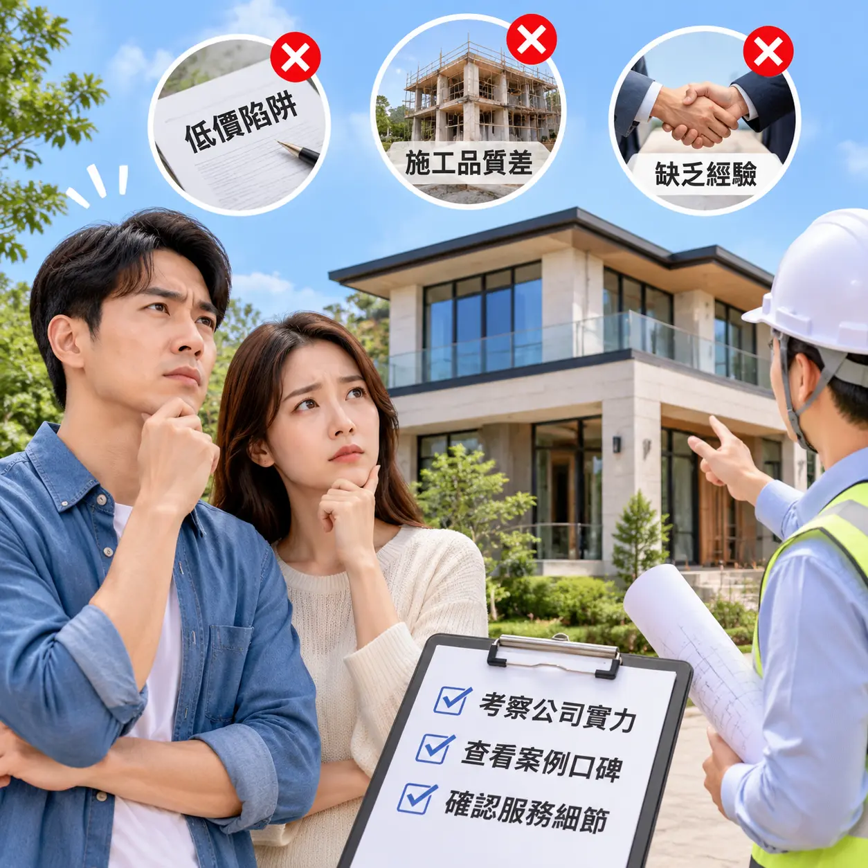 如何在 贵定 选择最佳别墅建造公司推荐?